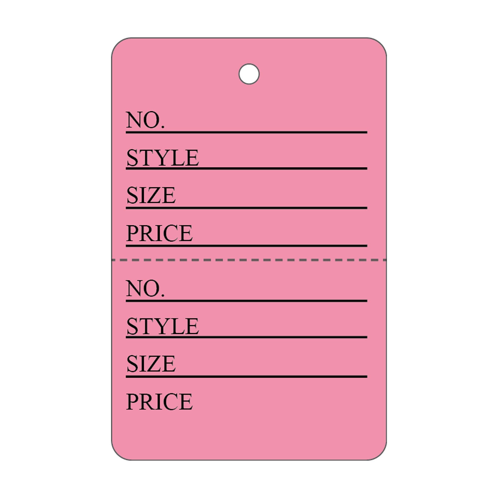Suburban Sales - Wholesale Gift Tag - Large 2-Part Retail Tags 1,000pcs/box7