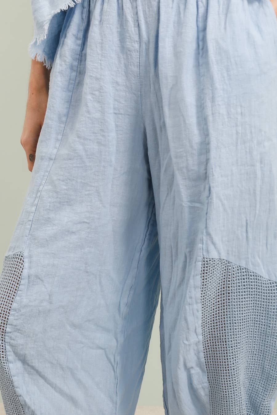 LÉA & LUC - Vente Pantalon – femme - Pantalons en Lin REF. 103466