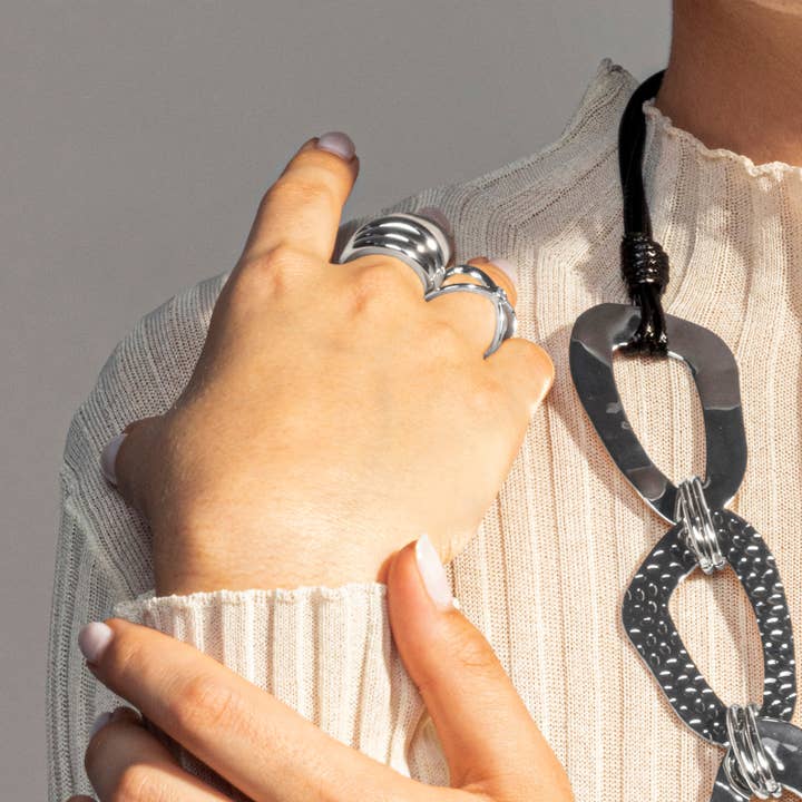 Luxenter - Wholesale Single Stone/Solitaire Ring - Anillo acabado plata - Rai3