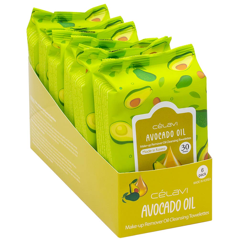 JOIA ACCESSORIES - Vente Démaquillants - LINGETTES DÉMAQUILLANTES À L'HUILE CELAVI, 30 FEUILLETS, MTO 000