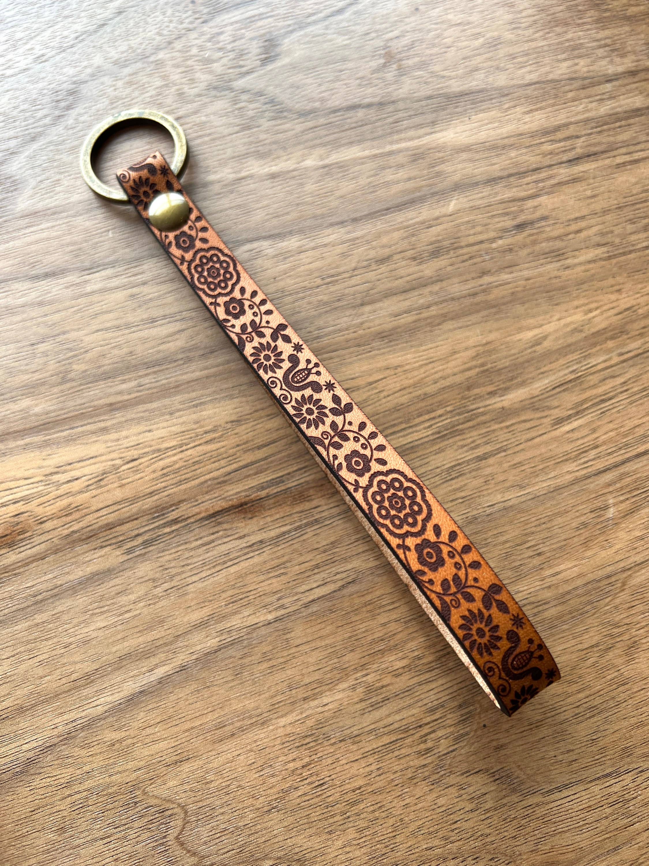 New Market Farmhouse – Engroshandel Nøglering - Dame – Brugerdefineret Skrift Wristlet nøglering5