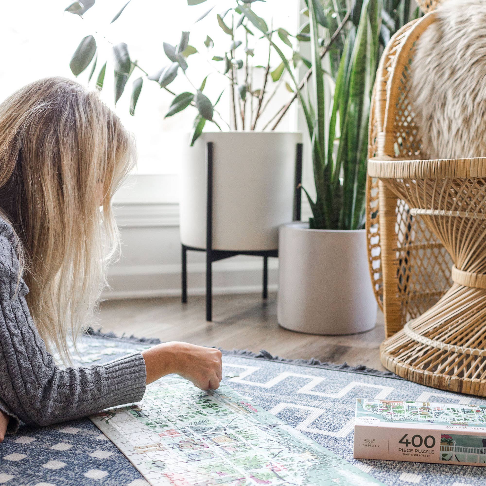 1canoe2 | One Canoe Two Paper Co. - Wholesale Puzzle - Adult - Greenhouse Panoramic - 400 Piece Jigsaw Puzzle5