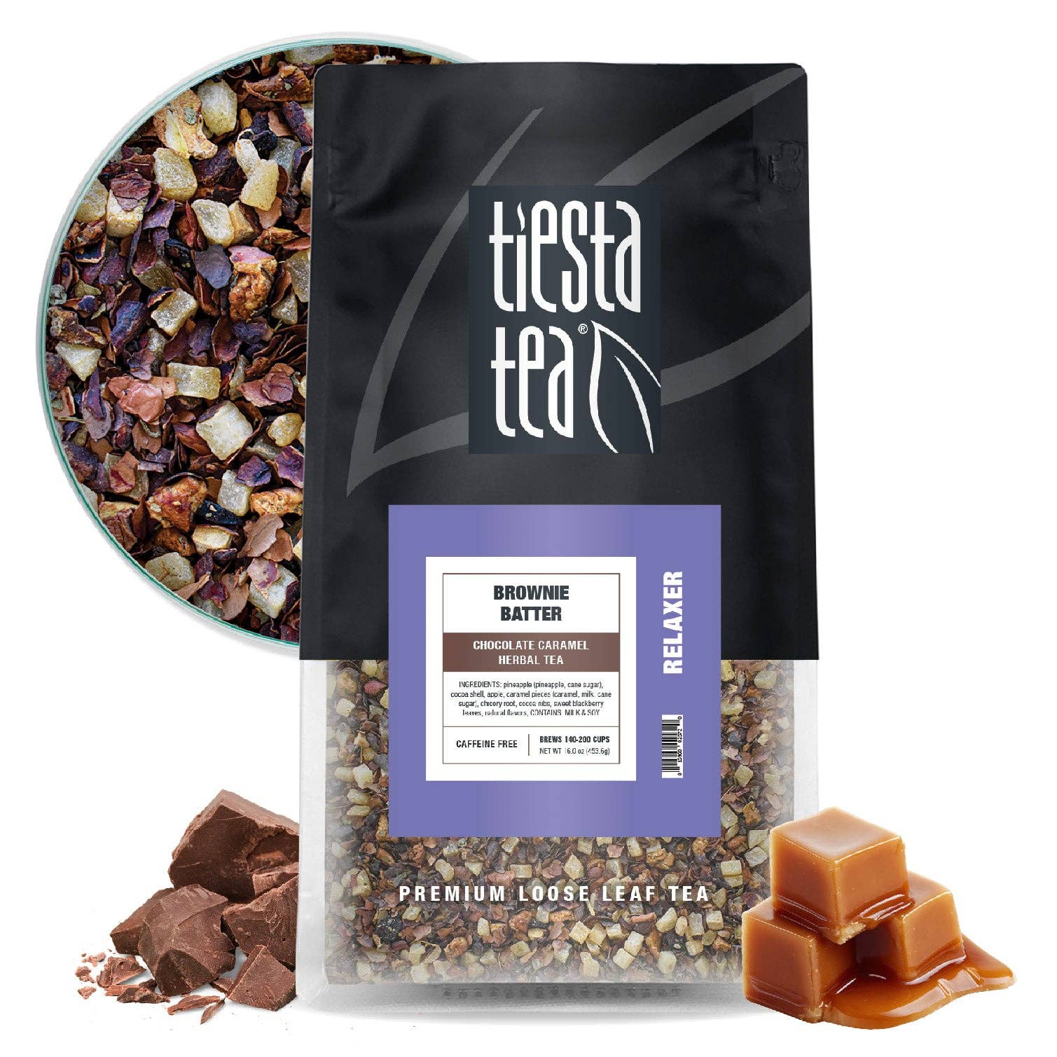 Tiesta Tea Company (loose leaf teas & accessories) - Vente Thé en vrac - Pâte à Brownie - Thé aux Herbes Chocolat Caramel16