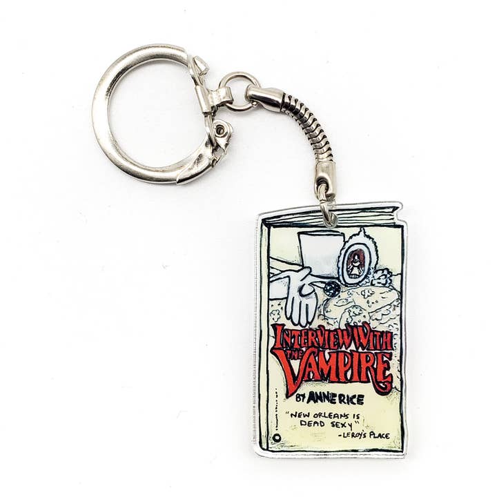 Interview with the Vampire Keychain for wholesale by Leroy's Place
