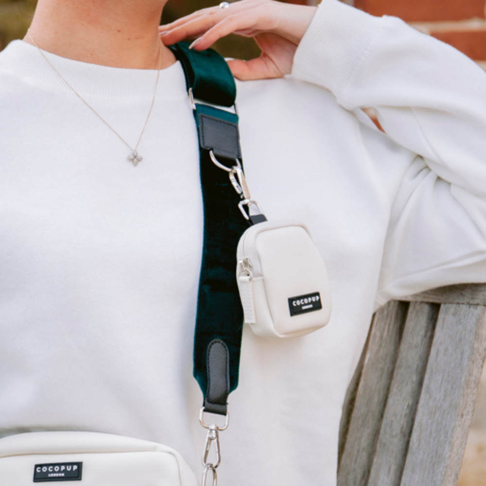 Cocopup London - Wholesale Pet Treat Bag - Dog - Treat Pouch - Oyster White3