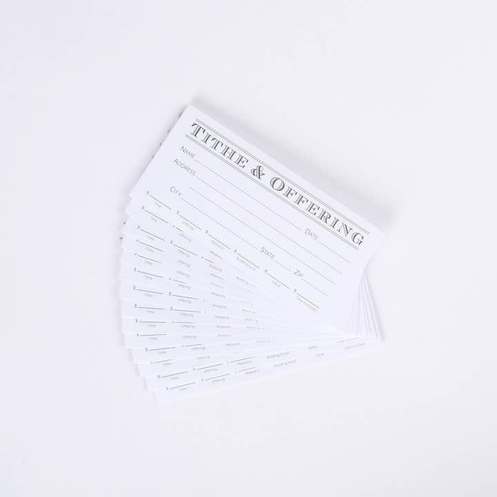 Swanson Christian Products - Wholesale Envelopes - Envelope for Tithe and Offering - Green - 100 Ct.1