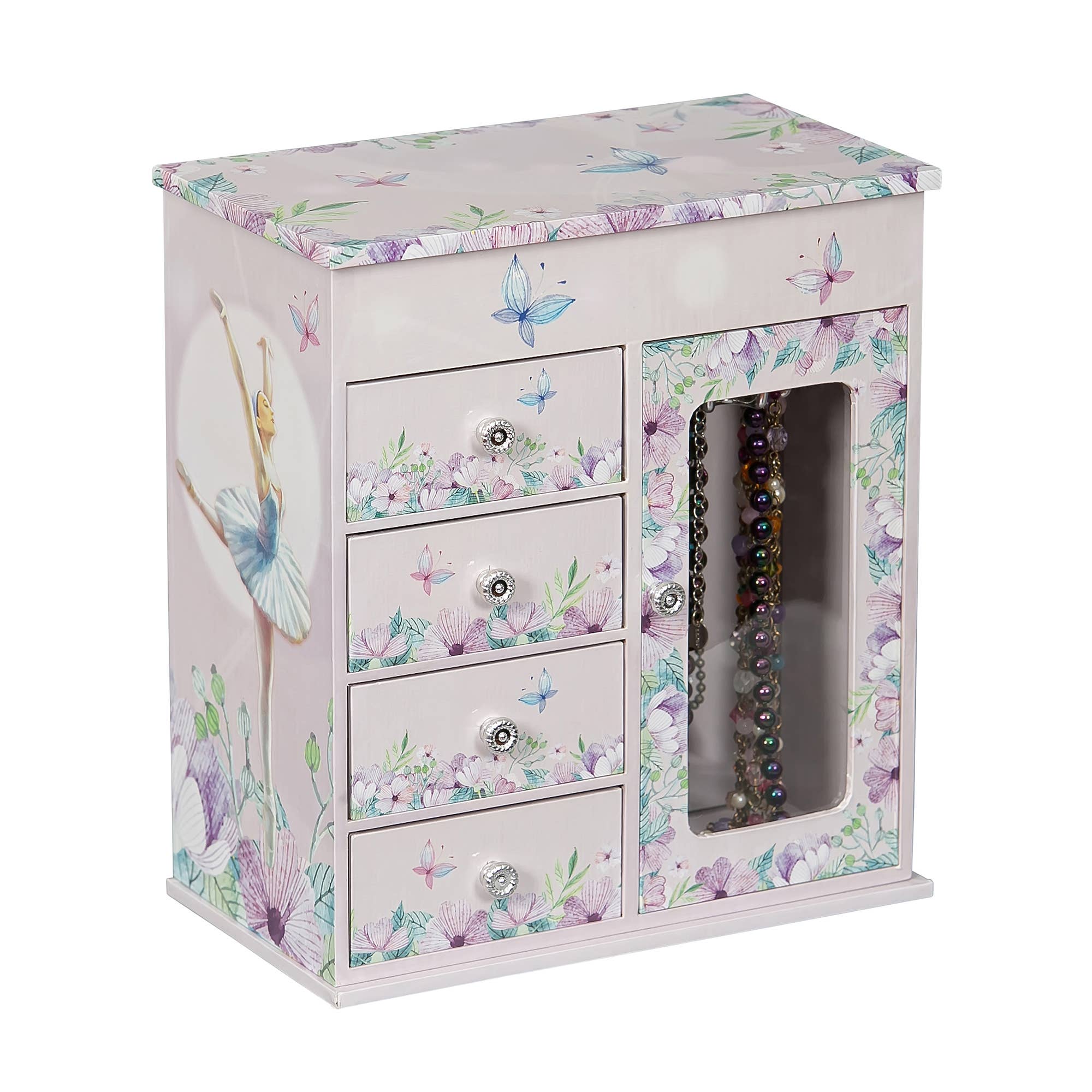 Mele and Co - Wholesale Jewelry Box/Organizer - Kids - Mele and Co Liliana Girls Musical Ballerina Jewelry Box1
