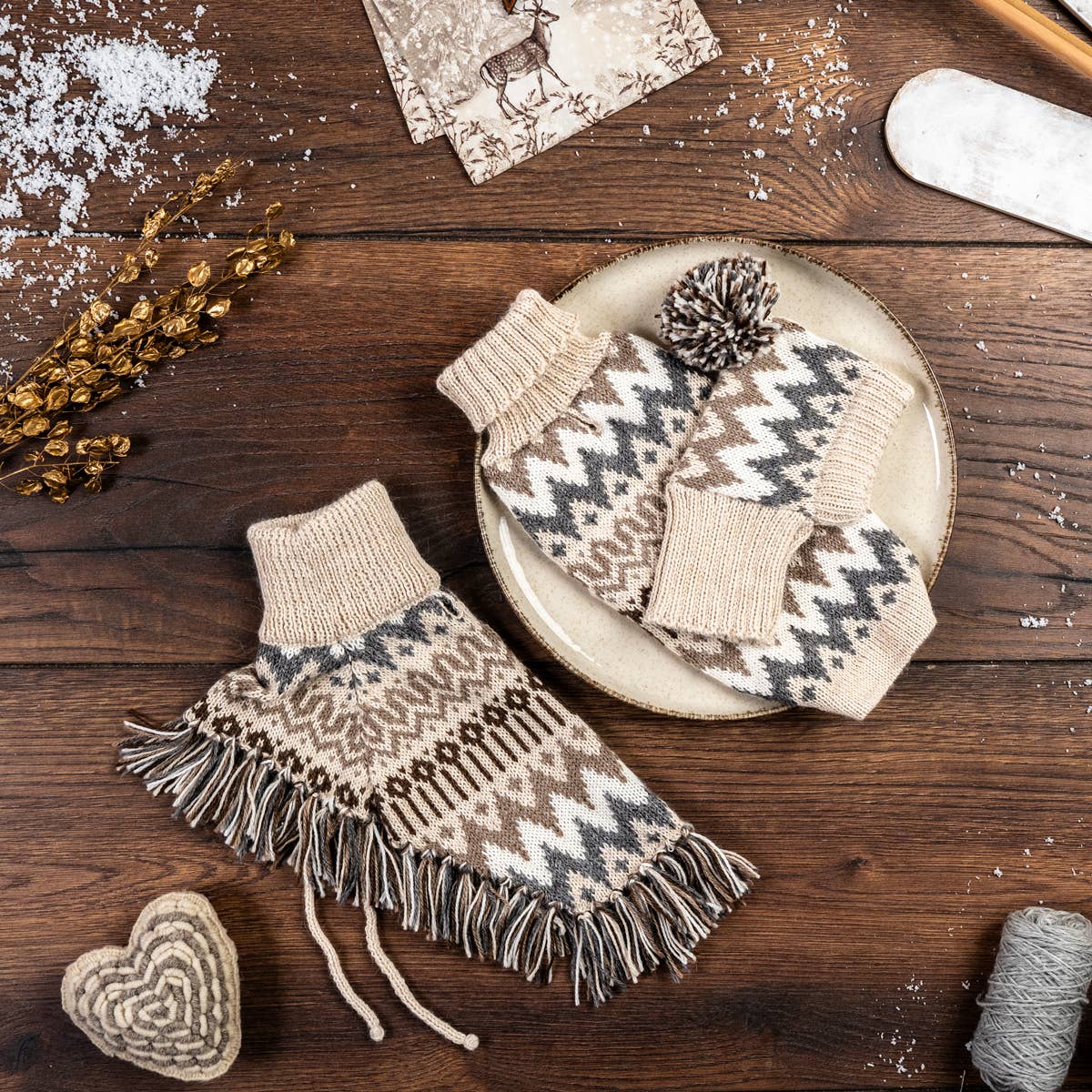 Alqo Wasi - Wholesale Pet Sweater - Dog - Woolly Winter Alpaca Dog Sweater2