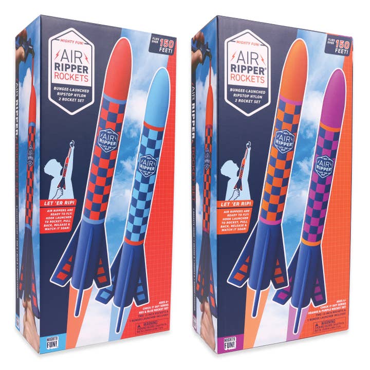 Air Ripper Rocket 2 Pack - Assortment for wholesale by Mighty Fun!