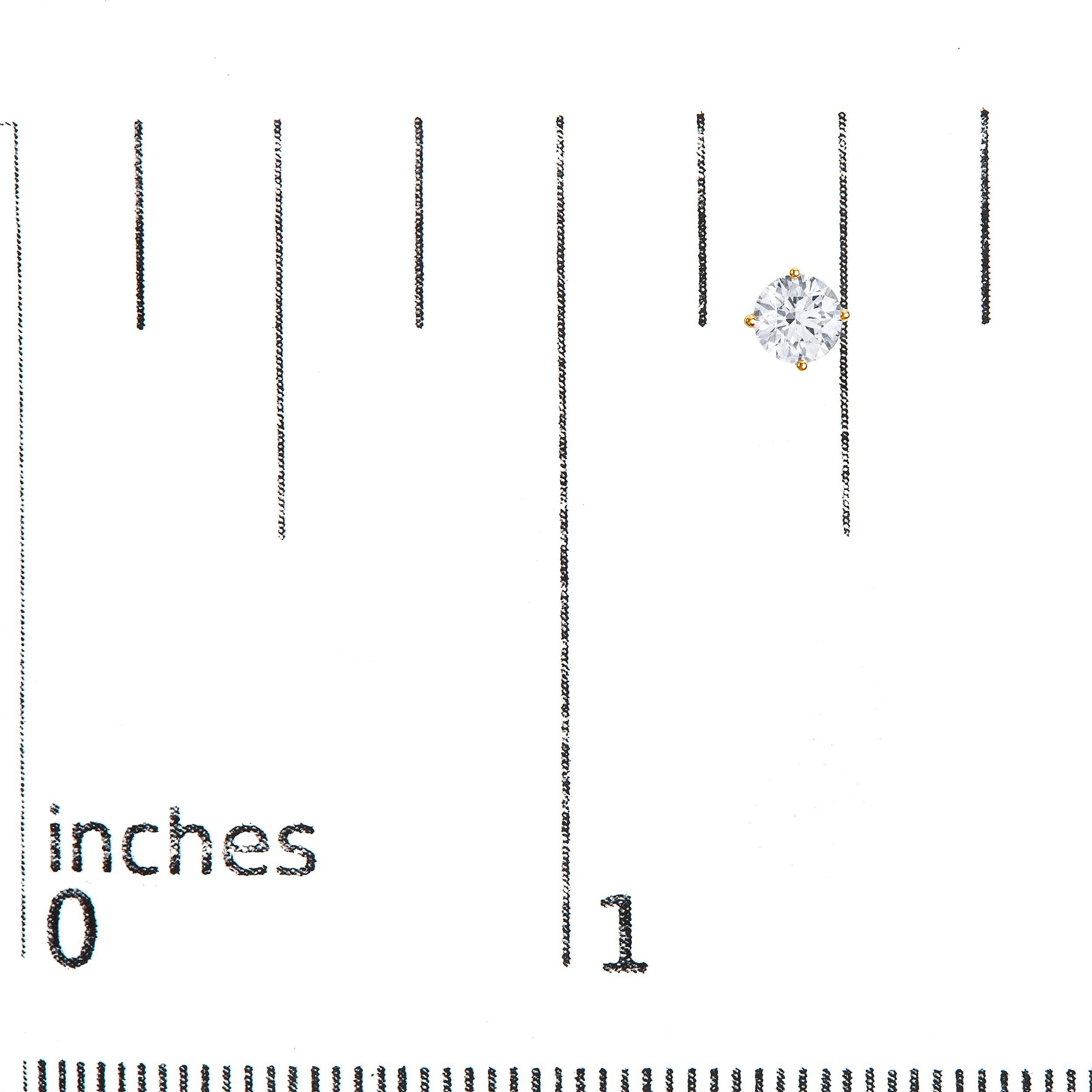 Infinite Jewels – Brincos de pino por atacado – Brincos Solitaire 14K Gold 1.0 Carat Lab Grod Diamond4