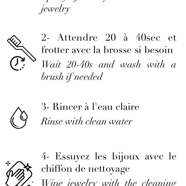 Waekura - Wholesale Jewelry Cleaner - Care set3