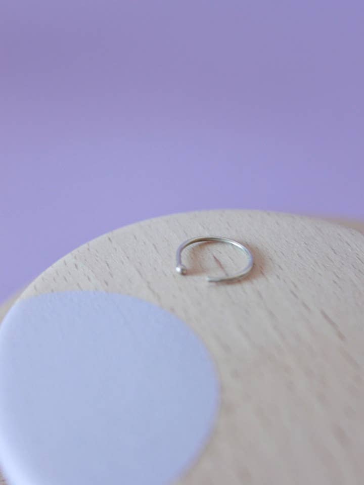 Earring Clear Small | Catchy Clear for wholesale by Soek. Atelier