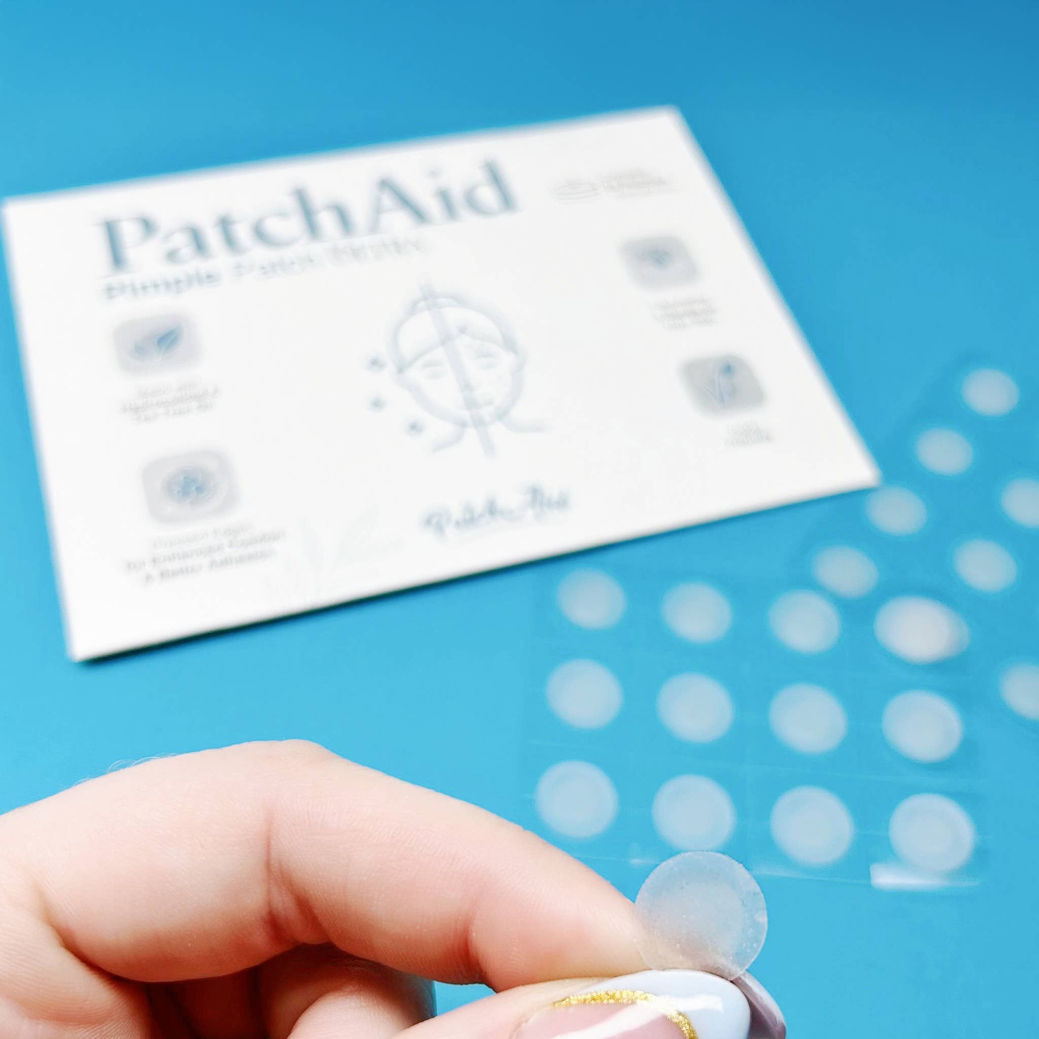 PatchAid - Wholesale Acne/Hydrocolloid Patch - Pimple Patch Ultra - Invisible with Tapered Edges8