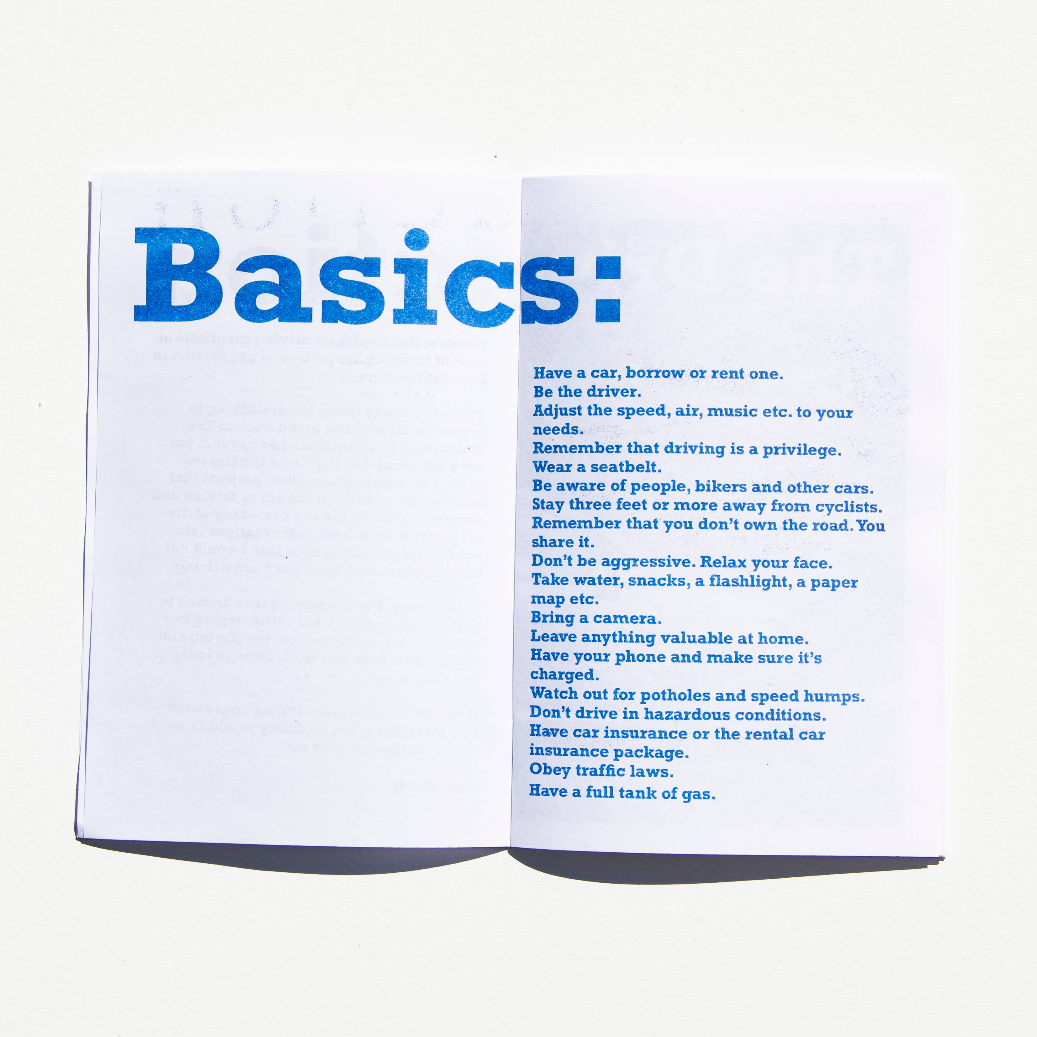 Shortt Editions - Wholesale Transportation Book - Driving as Art Practice2