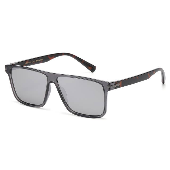 Sunrayzz Imports - Wholesale Sunglasses - Unisex - Manhattan Classic Square Sunglasses mh850163