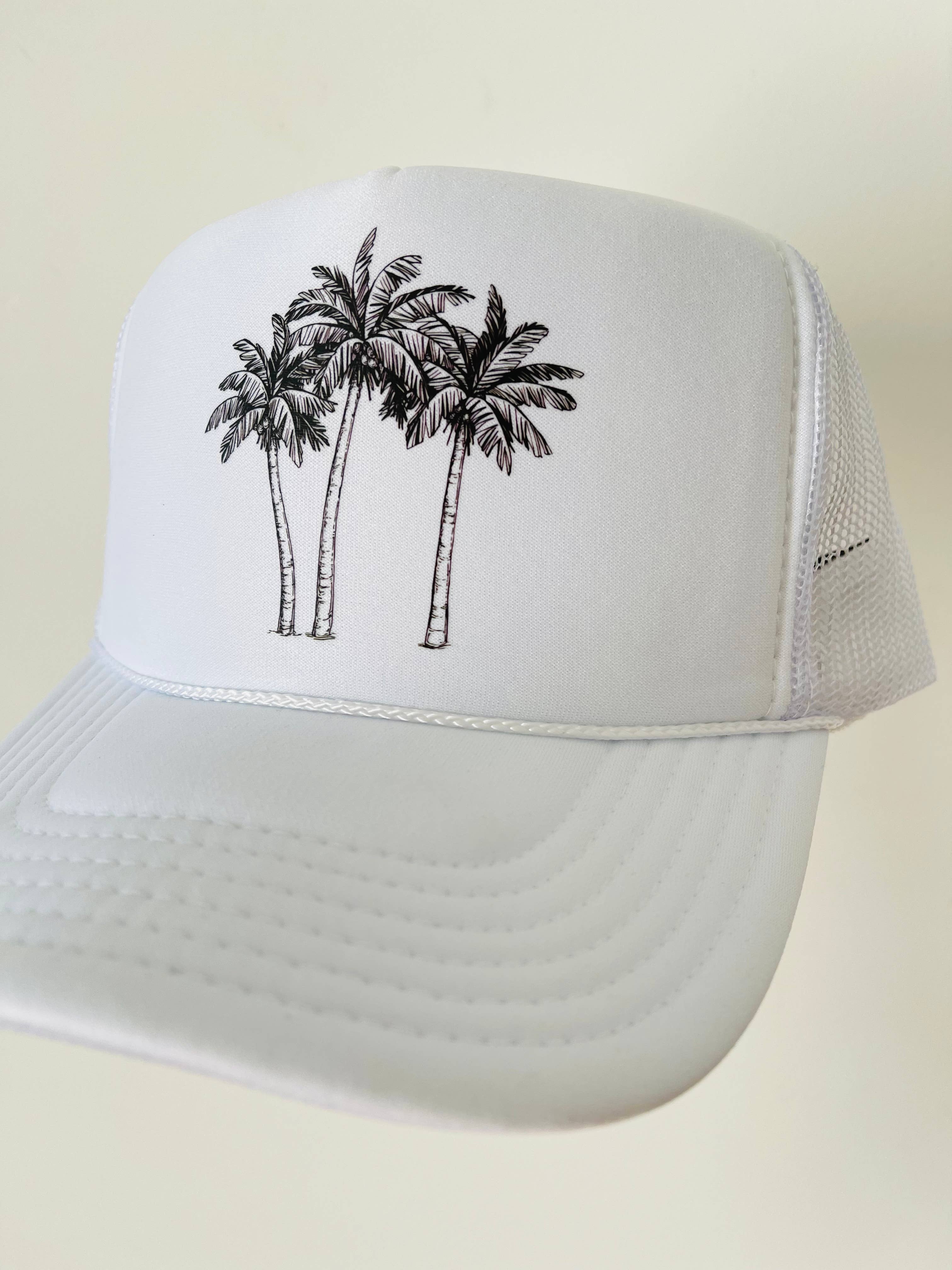 Rad Hat Society – wholesale Trucker hat – Unisex – Palm Trees7