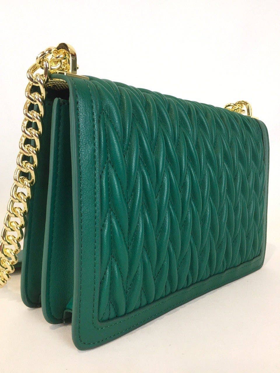 JIJOU CAPRI – Engroshandel Crossbodytaske - Dame – Italiensk læder quiltet lænket crossbodytaske JIJOU CAPRI0