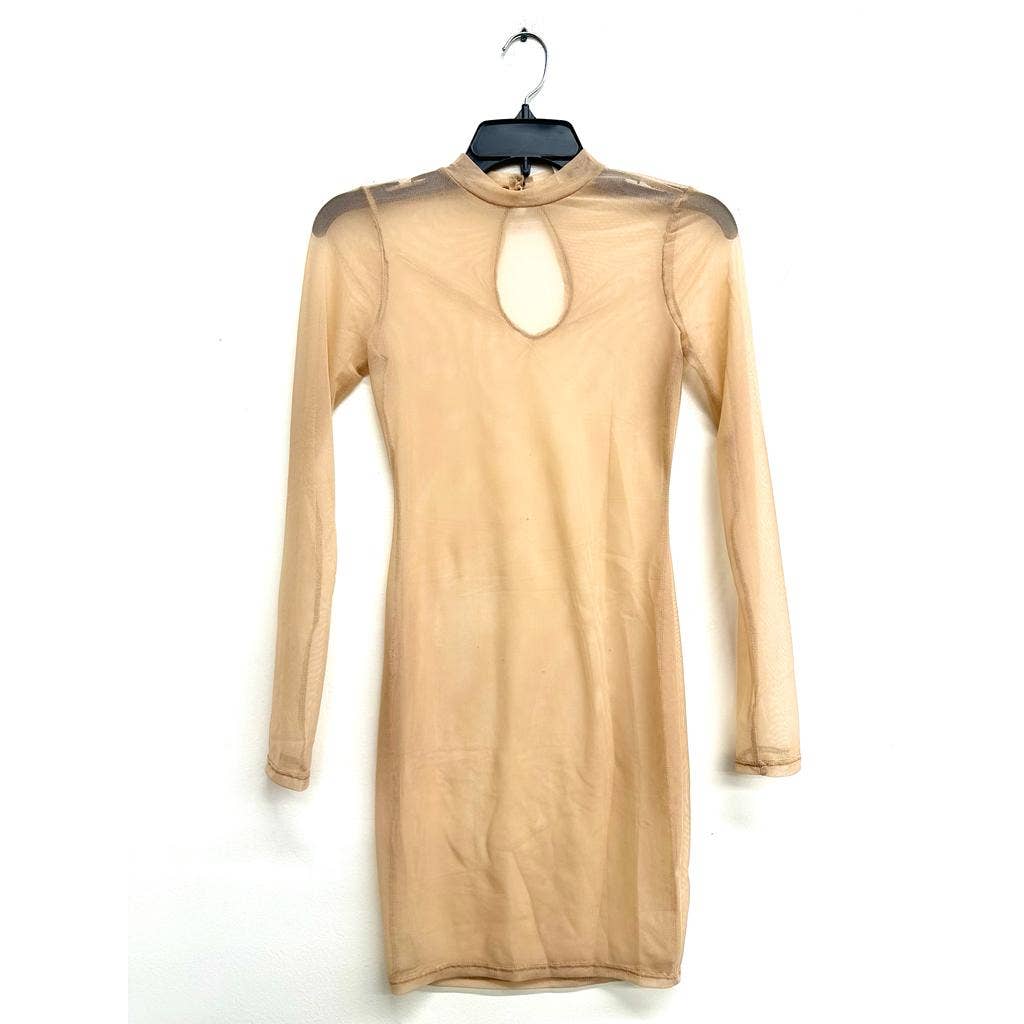 Uptown Apparel - Wholesale Dress - Women's - D13698 Mesh Mini Dress0