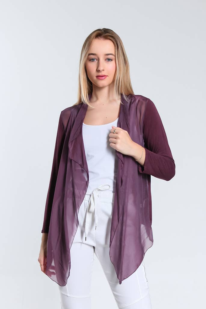 TINA Stephens Italy/Tees By Tina – wholesale Wrap – Women's – Ansley Silk Front Tie Wrap (BQ233)13