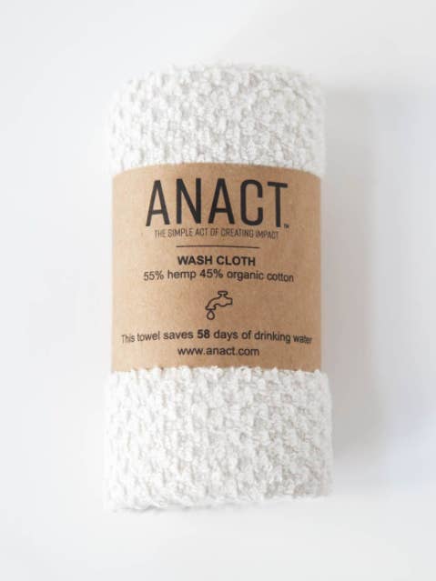Toalha de lavagem Anact (branca) por atacado de Anact