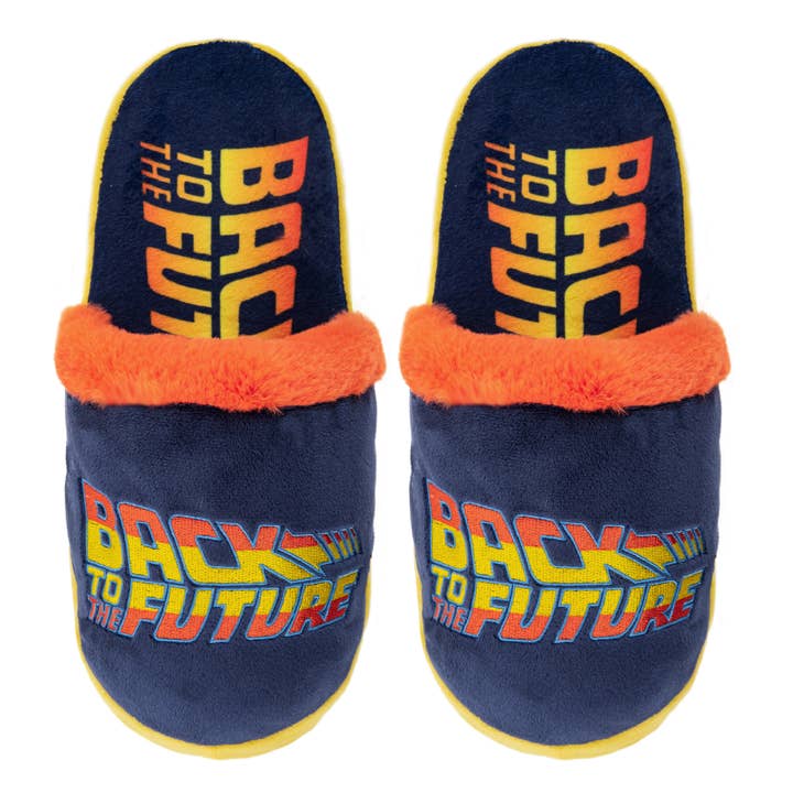 Odd Sox - Wholesale Slides - Women's - Back To The Future - Odd Fuzzy Slides - Size Medium