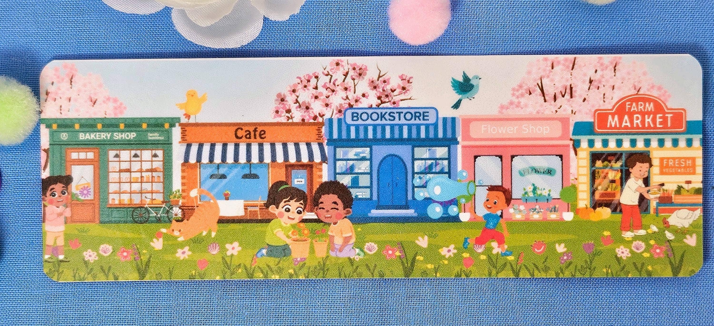 Autumnmist Boutique - Wholesale Bookmark - Main Street: Spring Edition Seasonal Bookmark3