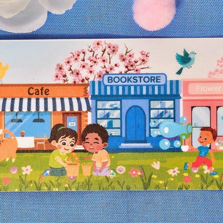 Autumnmist Boutique - Wholesale Bookmark - Main Street: Spring Edition Seasonal Bookmark3