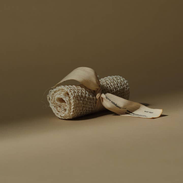 Well Kept - Wholesale Exfoliating Gloves/Mitts - Agave Exfoliating Cloth1