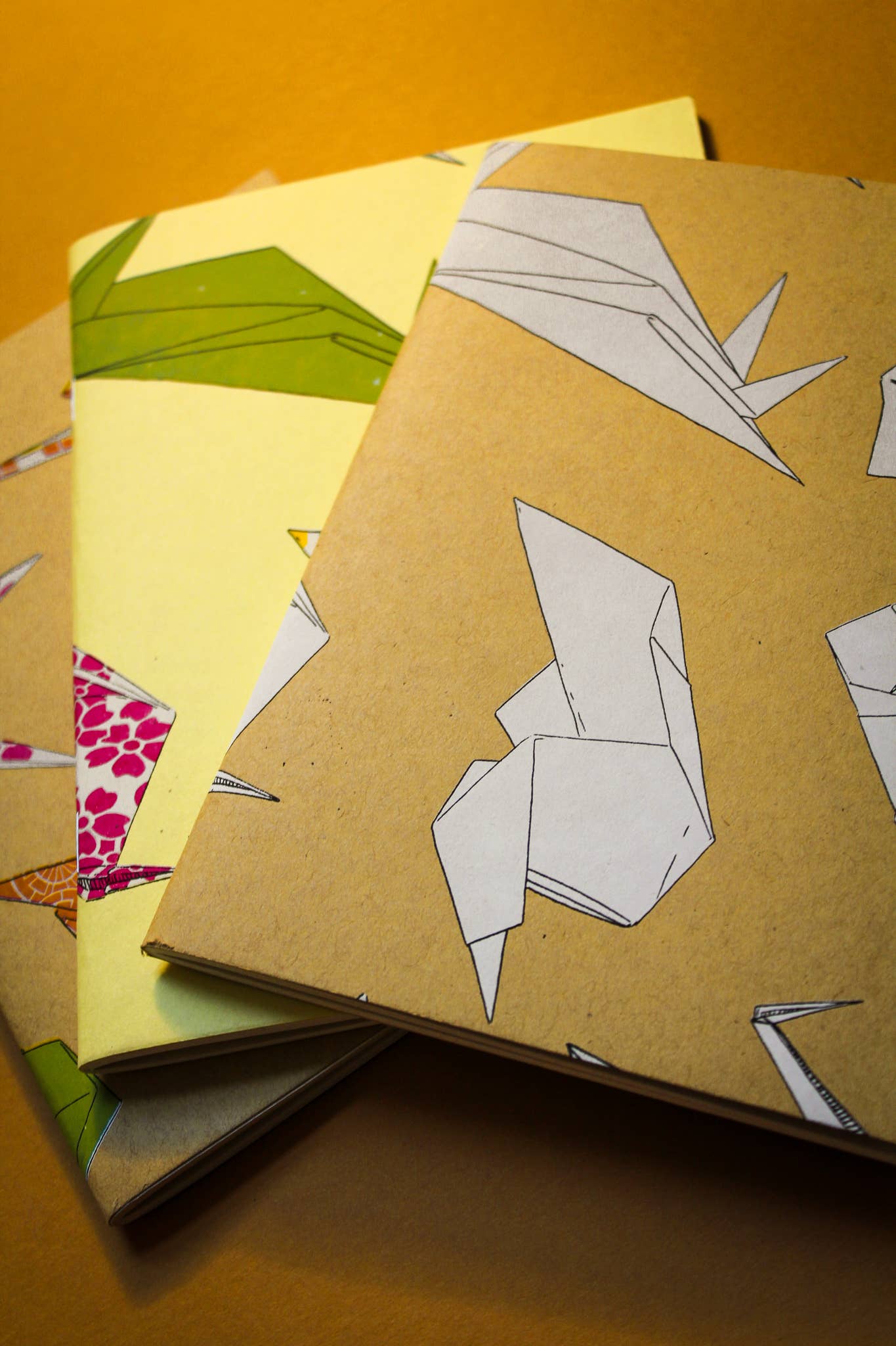 Field Sparrow Studio - Wholesale Journal/Diary - Screen Printed Travel Notebook1