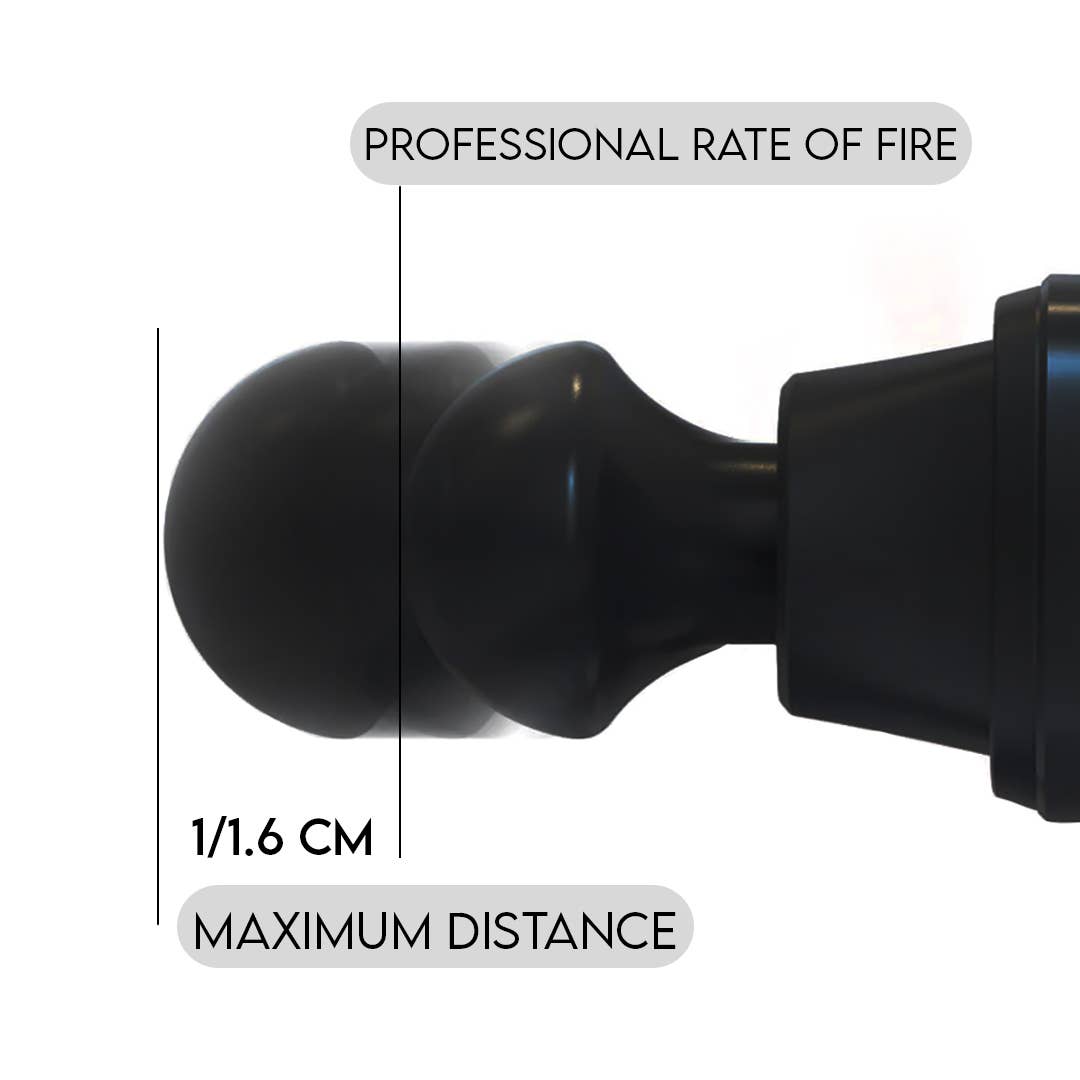Mtistanbul LTD – Großhandel Massagegeräte – Elektronisches Massagegerät mit Griff (Schwarz)1