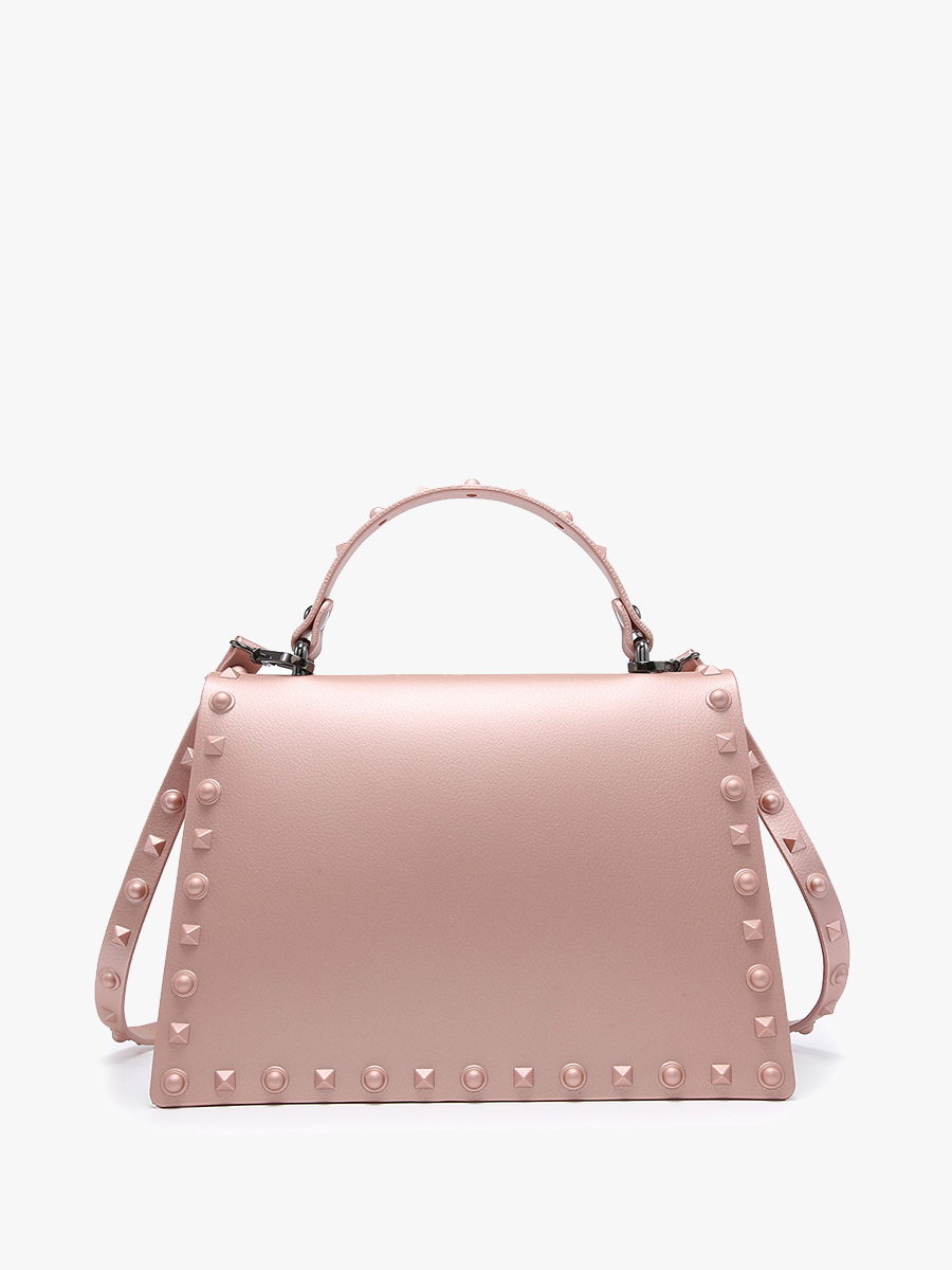 Jen & Co. - Wholesale Satchel - Women's - PP2044 Roxie Studded Crossbody/Clutch w/ Buckle Closure7