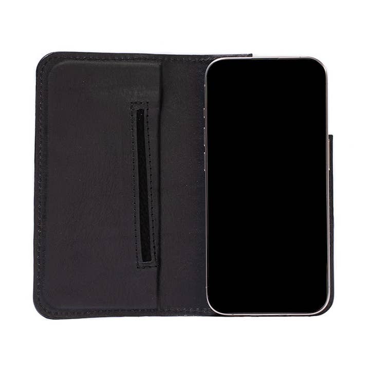 iPhone 16-serien Læder Folio Etui Pung med MagSafe - The Minimalist 3.0 for engroshandel hos Geometric Goods