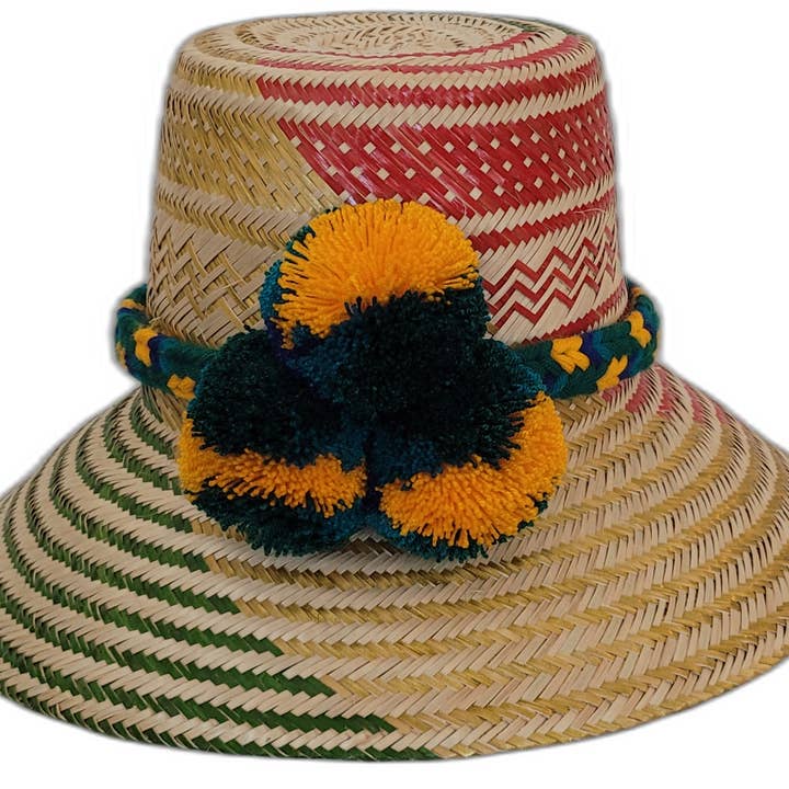 Lyla Handmade Wayuu Hat for wholesale by Wuitusu