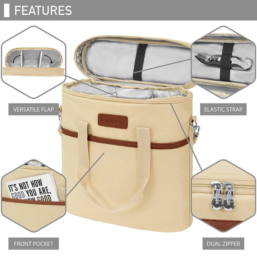 OPUX - Wholesale Wine Tote - 3 Bottle Wine Carrier Bag29
