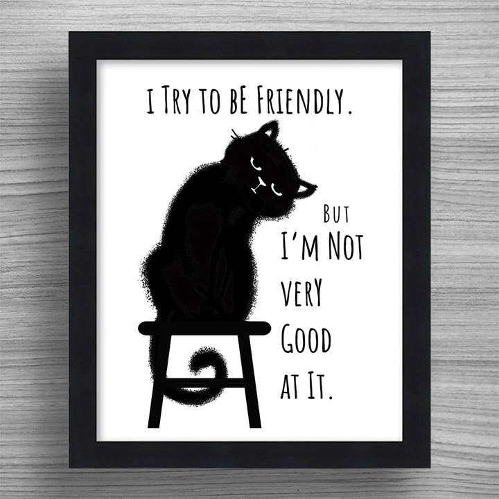 8x10 Playful Art & Clever Design Prints - Friendly for wholesale by Happy Campurr