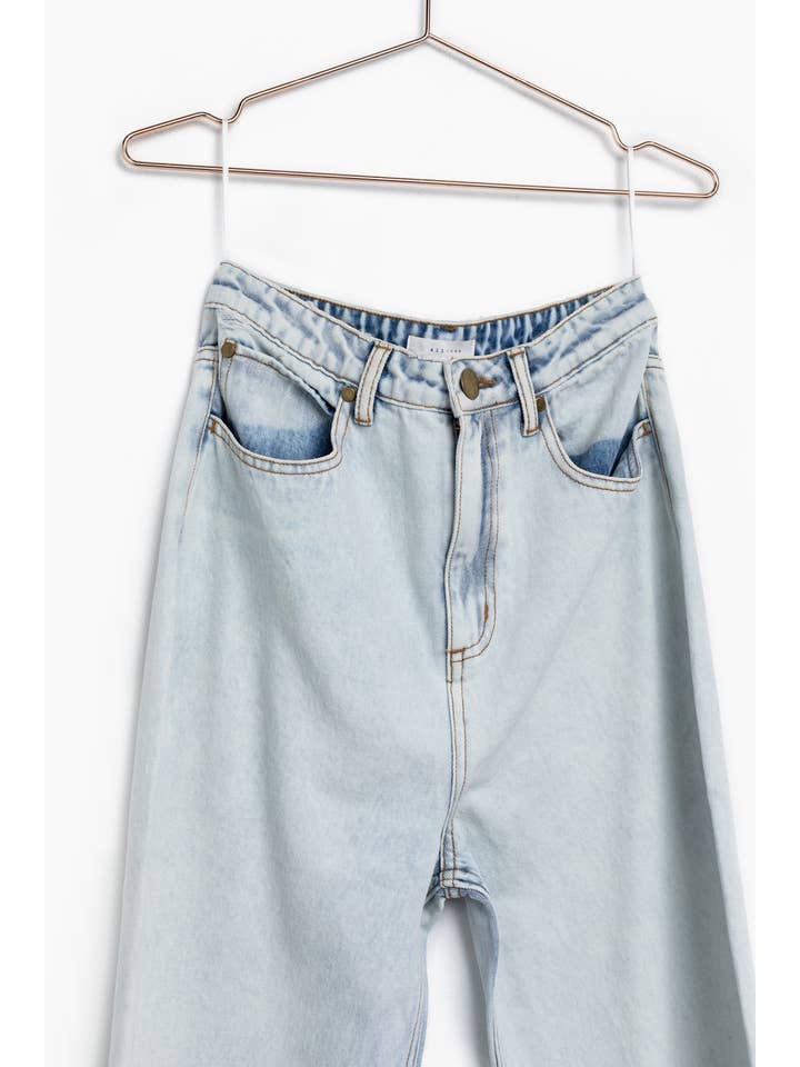 BLEACHED BLUE The Asher Jeans for wholesale on Faire6