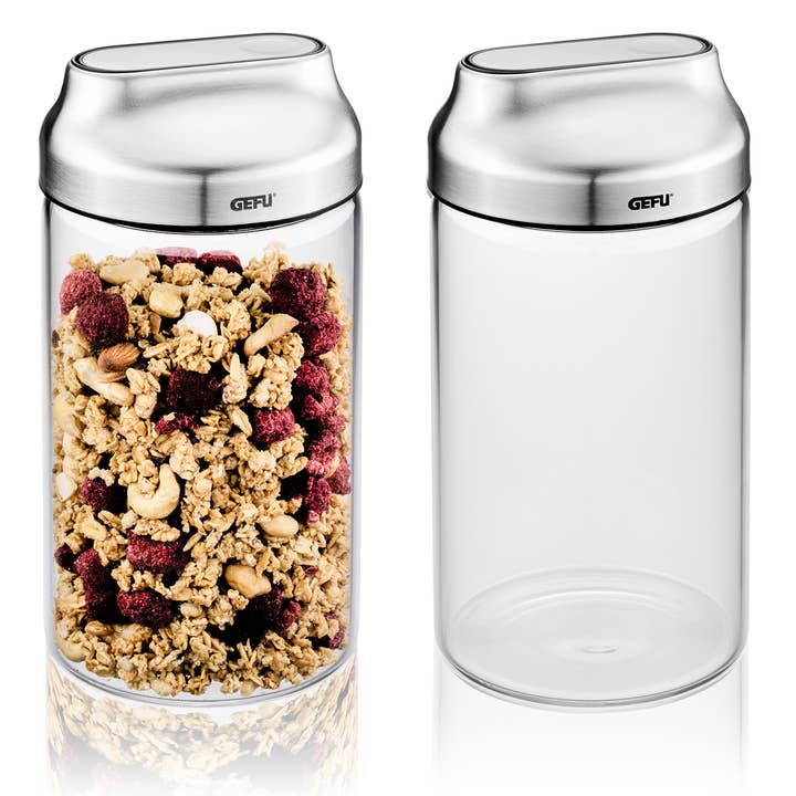 Voedselopslagcontainer KIPPO, 1.000 ml, 2 stuks. voor wholesale door Gefu GmbH