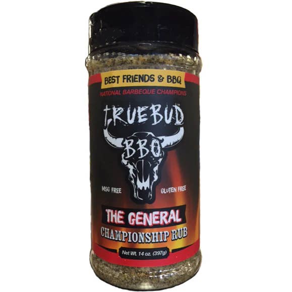 Flavor Knuckles - Wholesale Rub - TrueBud BBQ: The General Championship Rub (14 oz)