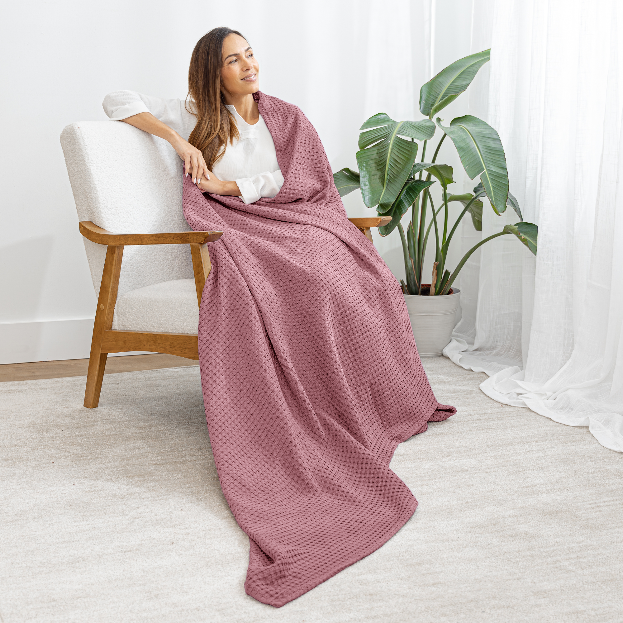 Comfy Cubs - Wholesale Throw Blanket - Waffle Blanket for Adults, Soft Bed Blanket by Comfy Cubs21