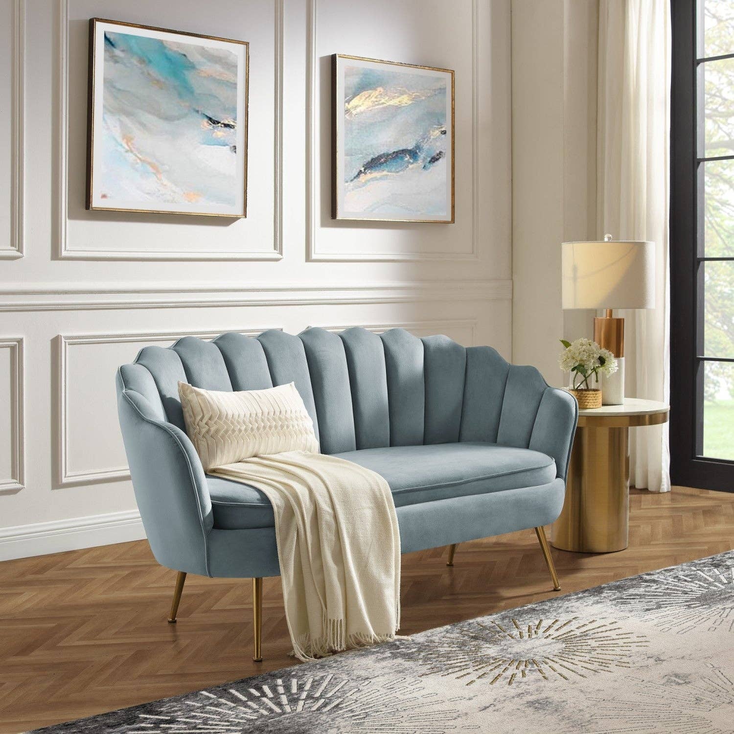 Inspired home - Vente Canapés - Causeuse Abbigal36