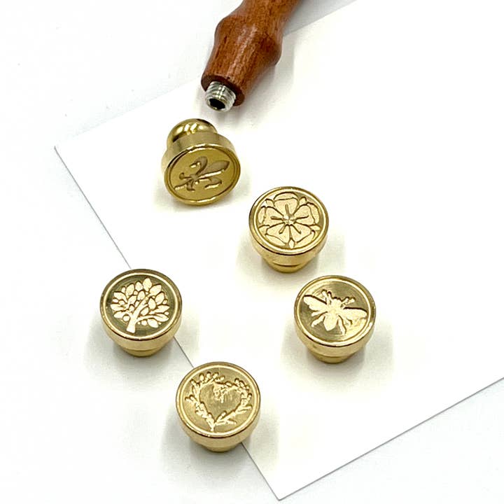 Freund Mayer & Co. – wholesale Gummistämpel/dekorativ stämpel – Brass Wax Seal Dies -populära symboler- inget handtag