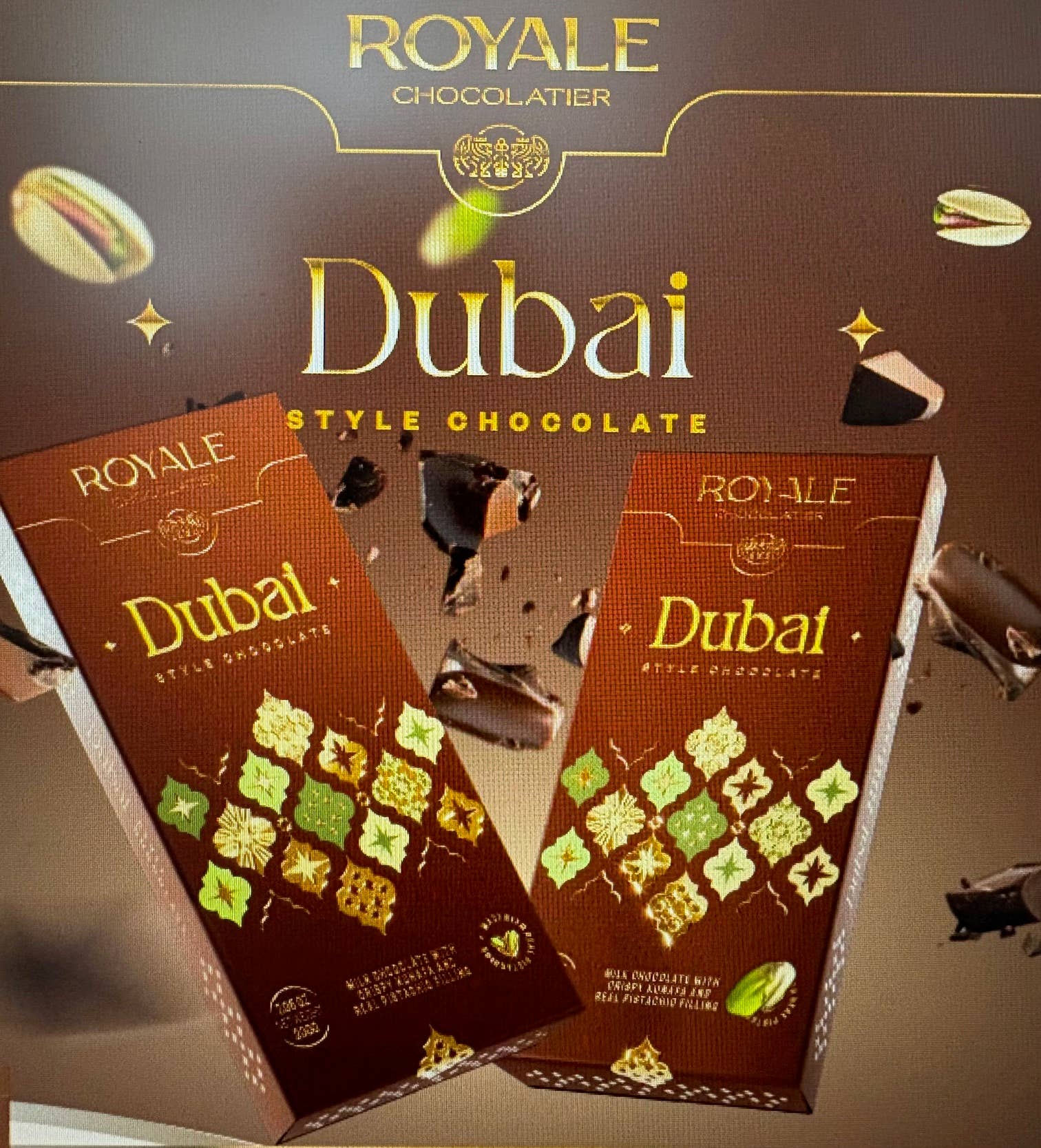 Gotta Get It Gifts - Wholesale Chocolate Bar - Dubai Chocolate bar 1