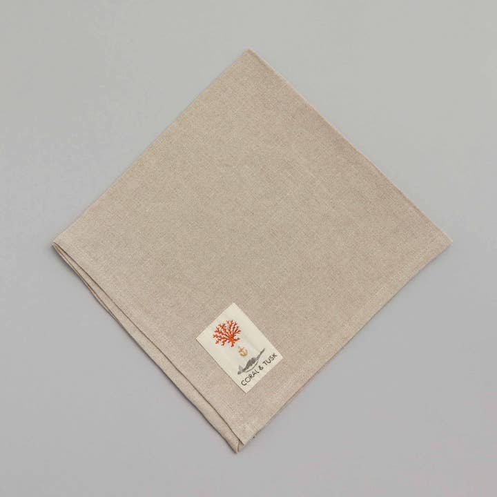 Coral & Tusk - Wholesale Dinner & Cloth Napkin - Blooms Dinner Napkin