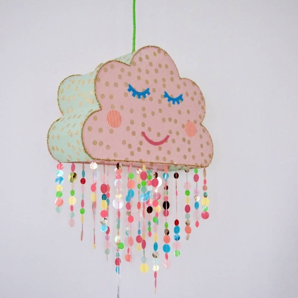 NOÏ Hamburg – wholesale Lampshade – Lampshade Set 3 Goldy Cloud3