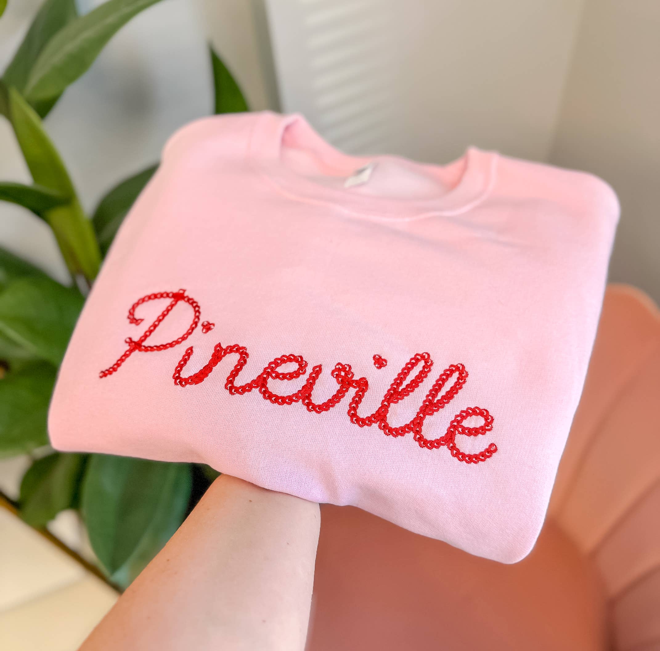 Bash - Wholesale Sweatshirt - Women's - Custom Embroidered Sweatshirt, Embroidered, Chain Stitch