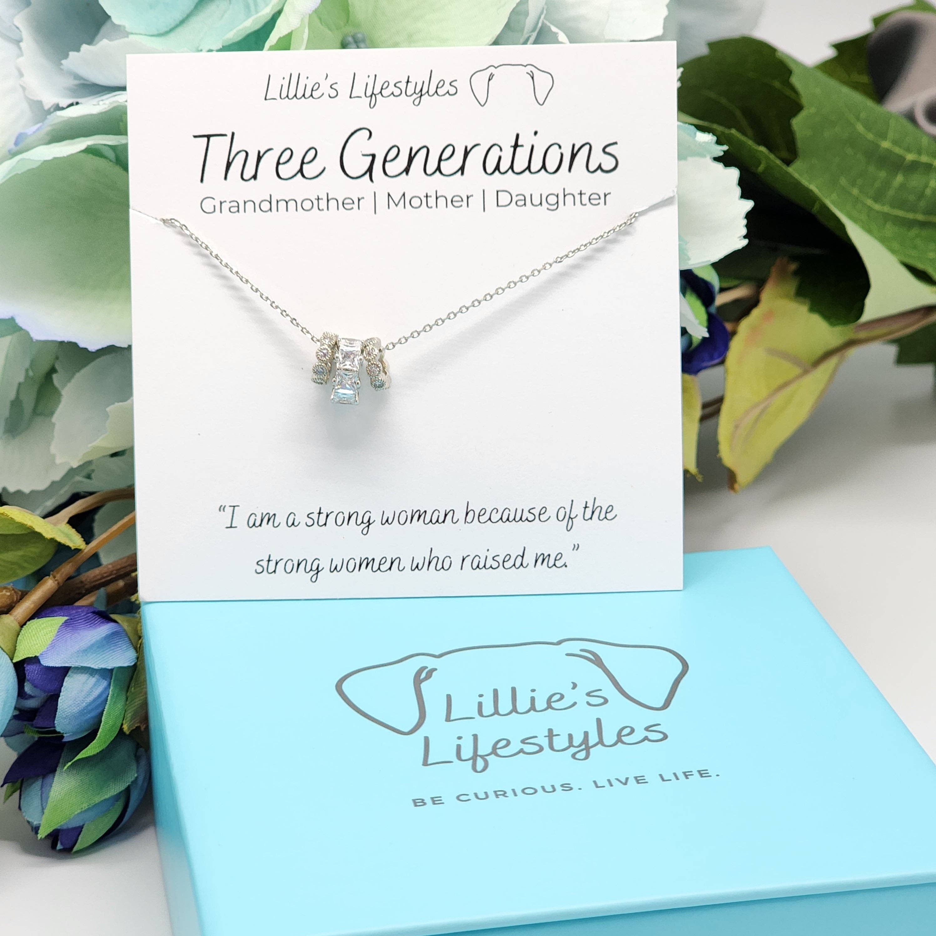 Lillie's Lifestyles - Wholesale Pendant/Charm Necklace - Three Generations5