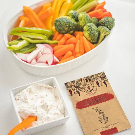 Ocean State Pepper Co. - Wholesale Dip - Hatch Valley Ranchero Dip - Southwest Chili-Ranch Dip1