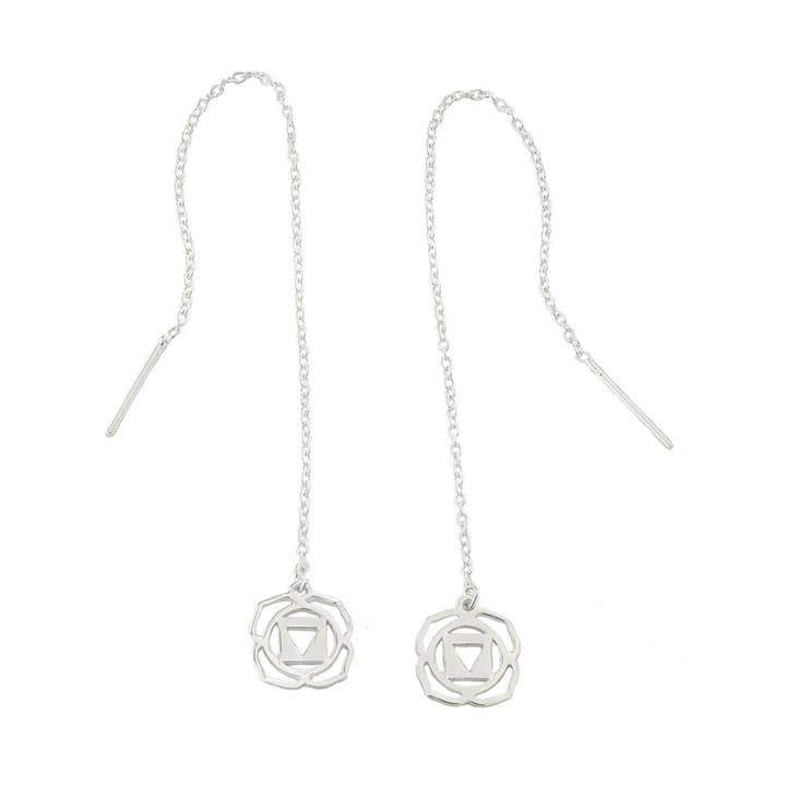 Brincos Root Chakra Threader por atacado de Jewelry Evolution