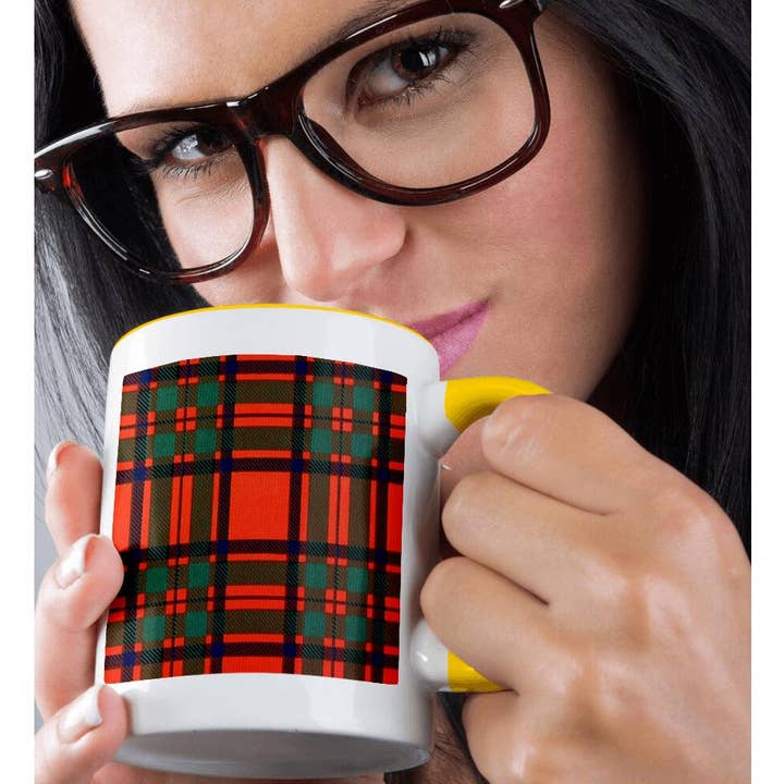 3dRose - Wholesale Coffee Mug - 3dRose, Image of MACINTOSH Clan Kilt Scottish Tartan Plaid Pattern, Mug1