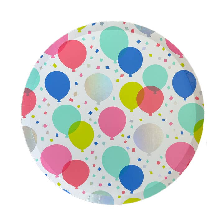 Ballon „It's A Birthday“, große Teller für den Großhandel von Jollity & Co. + Daydream Society